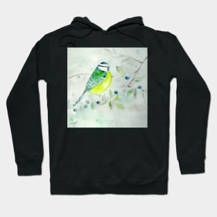 Blue Tit - Blaumeise Hoodie